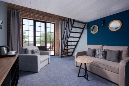 Deluxe mini duplex + terrace Sea View