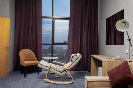 Suite Deluxe с креслом YAMAGUCHI (вид на море)